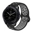 CaseUp Huawei Watch GT3 46mm Kordon Silicone Sport Band Siyah Mor 2